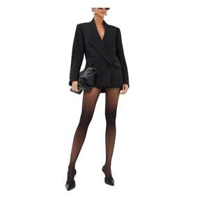 Coperni Double Breasted Black Polyester Tailored Jacket Size S